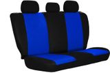 Huse auto pentru Mazda 3 (III) 2013-2018 CARO albastre 2+3