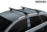 Portbagaj de acoperiș MENABO TIGER 120cm BLACK RENAULT Talisman Sporter 5-doors 2016-&gt;