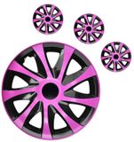 Capace roti pentru Dacia Draco CS 14&quot; Pink &amp; Black 4ks