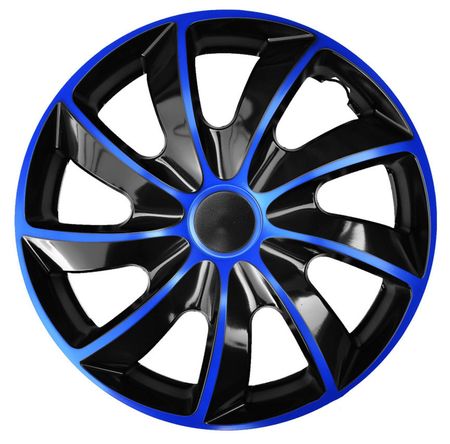Capace roti pentru Fiat Quad 15" Blue & Black 4 buc