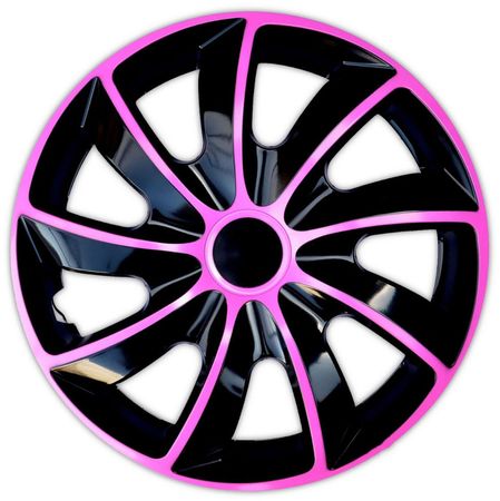 Capace roti pentru Škoda Quad 15" Pink & Black 4 buc